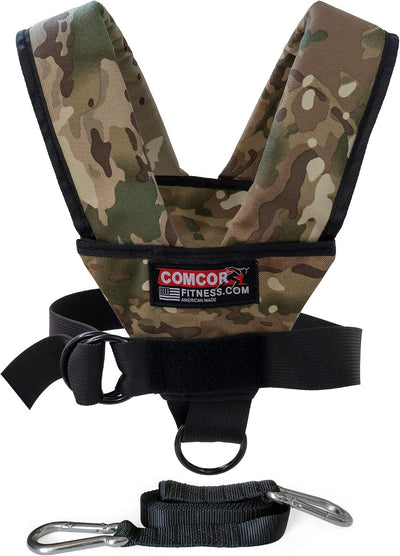 Arnés trineo adulto camuflaje hombros acolchados