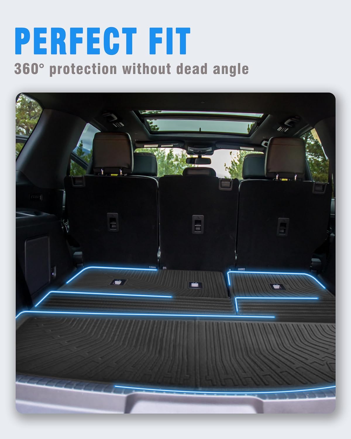 Fundas maletero respaldo Ford Expedition/Navigator 18-24