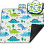 Manta picnic impermeable 80x80pulg plegable para 6-8 adultos