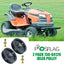 Kit 2 poleas tensoras reemplazo Cub Cadet 756-04129B