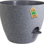 Maceta riego automático 12" plástico con drenaje