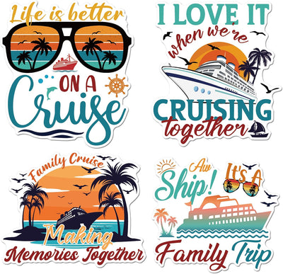 4 Pzas Imanes Crucero Temática Retro Cabina