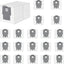 20 Bolsas Polvo para Roborock QV 35A Qrevo S5V Edge S5A CurvX
