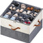 Organiz. zapatos con divisores ajustables y tapa