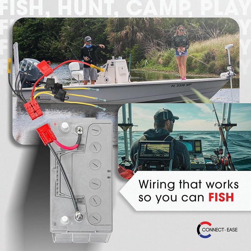 Kit conexión fusible 12V RCE12VB4FK alambre cobre estañado