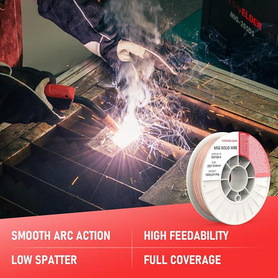 Alambre soldadura MIG .023pulg acero carbono 10lb