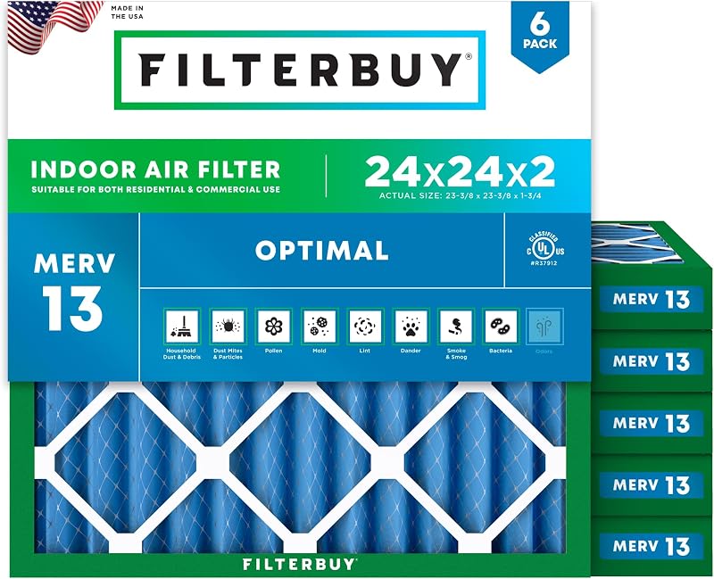 Filtros aire AFB MERV 13 pack 6