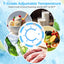 Minirefrigerador 2.56ft³ con congelador termostato ajustable