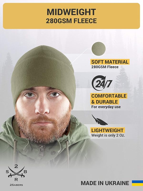 Gorro vellón cálido invierno para hombre negro