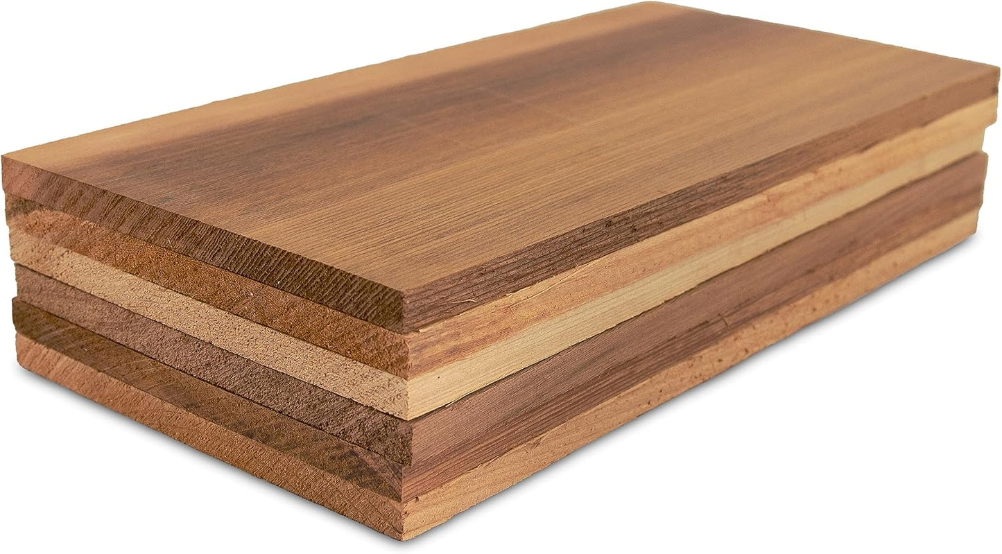 Tablones de Cedro Marrón para Pisos de Exterior y Terrazas