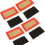 4 Filtros aire repuesto OEM 951-10298