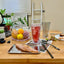 Set 2 Ensaladeras Plástico Acrílico para Mezclar