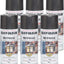 Pintura antioxidante en espray 11oz color carbón 6 Pzas