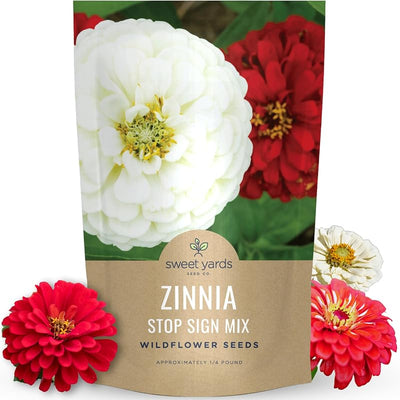 Bolsa semillas Zinnia elegans 1/4 libra 15000 unidades