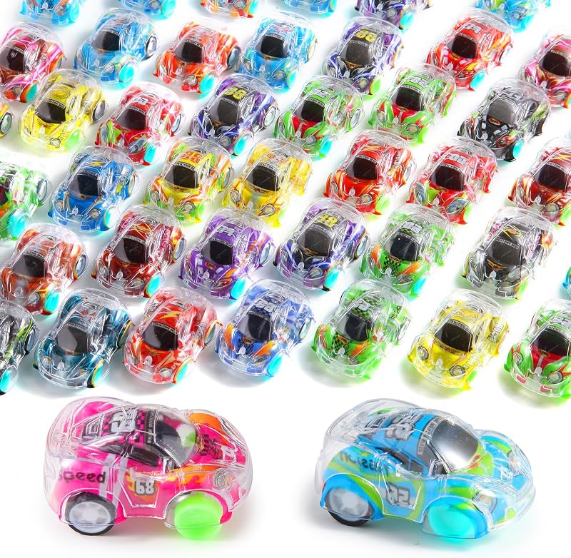 Juego 50 Mini Autos Retroceso para Niños Regalos Fiesta