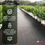 Tela paisajismo 12x300pies tejida resistente grado comercial