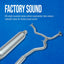 Resonador escape ajuste directo para Honda Civic 1.75