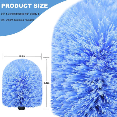 Cabezal telaraña para limpieza redes 3/4pulg azul