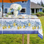 Manta para mesa exterior con agujero para sombrilla 52x70"