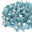 Vidrio fuego 10lb templado azul aguamarina reflectante