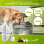 12 Filtros y Esponjas Bomba Dispensador Agua Perro 7L 4 Capas