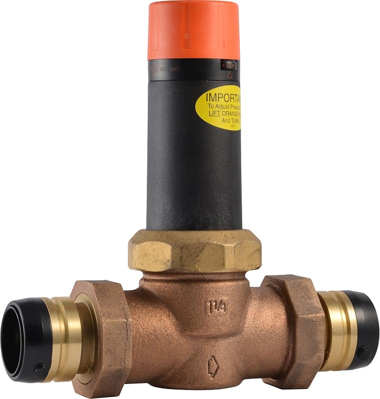 Válvula reguladora presión doble unión 1-1/4pulg latón