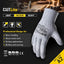 12/120 Pares Guantes Trabajo Revestimiento PU ANSI A2 A4 A6