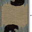 Alfombra para Área 2'3"x3'3" Azul para Sala y Entrada