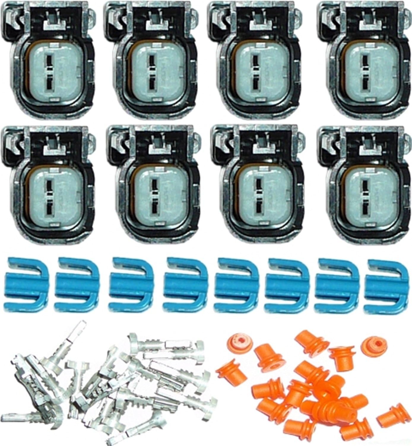 Kit conector inyector combustible estilo EV6/USCAR