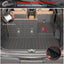 Alfombra maletero elastómero protector asiento trasero