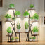 Soporte plantas interior con luces 2 pzas estante 6 niveles 45pulg