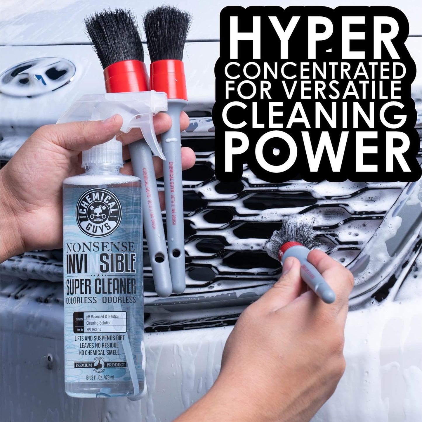 Limpiador universal para superficies 16oz seguro hogar auto