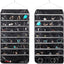 Organiz. joyas colgante con 56 bolsillos doble cara negro