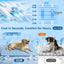 Tapete refrescante perros grandes con tela hielo funda impermeable