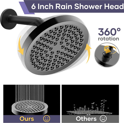 Cabezal ducha filtrado rociador lluvia 10 modos