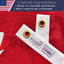 Bandera Canadiense Doble Cara 3x5pulg Correa Blanca 2 Ojales