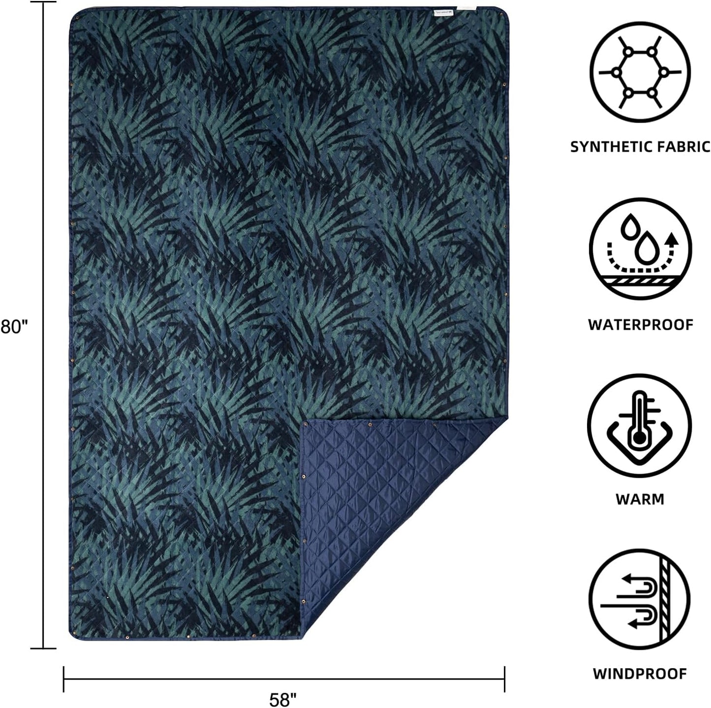 Manta impermeable plegable para eventos y mascotas