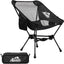 Silla camping portátil ligera plegable 330lb