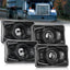 Faros delanteros LED 4x6" Hi Lo H4651 comp Kenworth