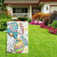 Bandera jardín orejas conejo 12x18pulg doble cara