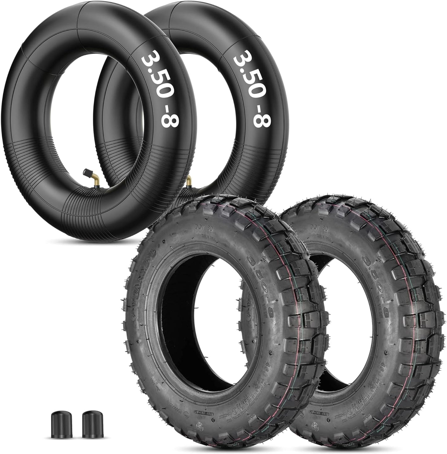 Neumático 3.50-8 con tubo comp Monkey Bike Z50 MT50