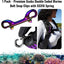 Clips doble extremo 100mm grado marino resorte SS316