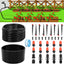 Sistema riego goteo 85pulg con tubos 1/2 y 1/4