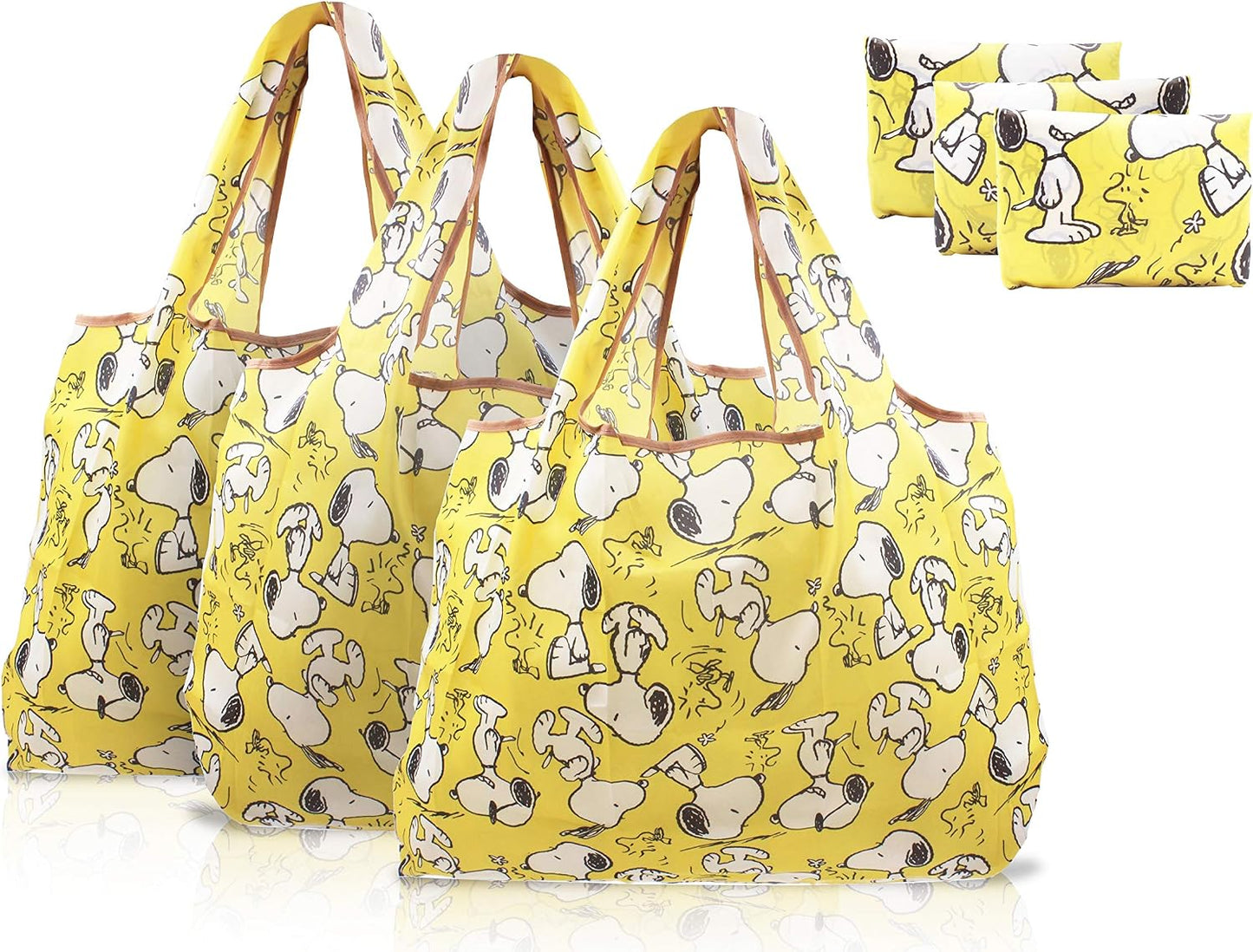 Set 3 Bolsas Compras Plegables Reutiliz. Reciclables