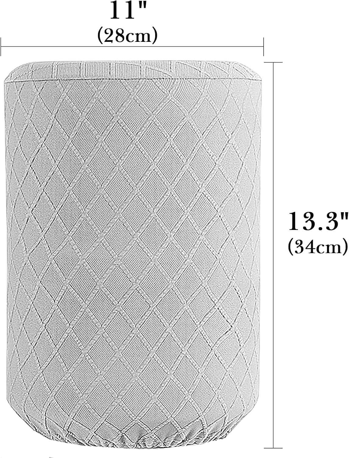 Cubierta dispensador agua 5gal antipolvo reutilizable gris