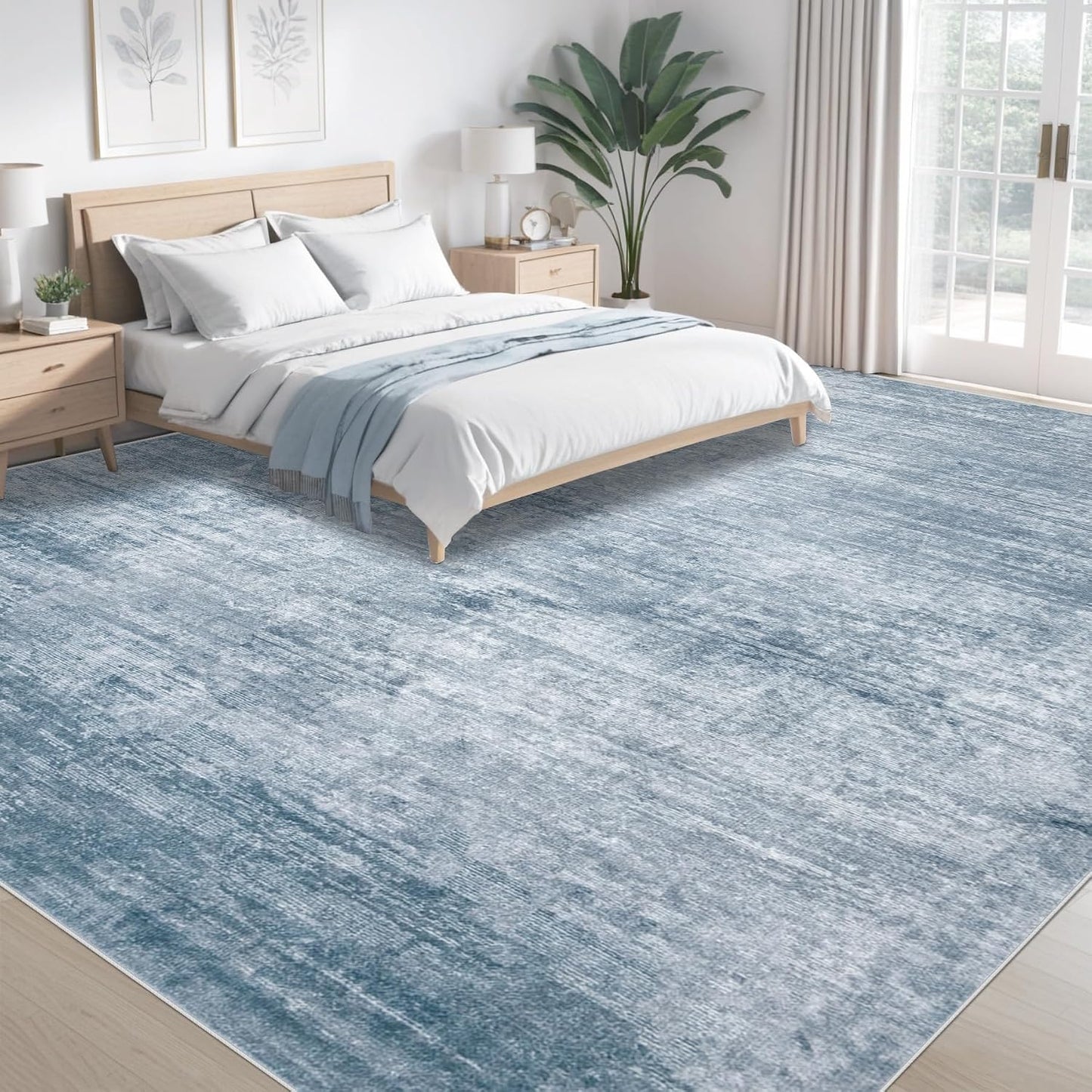 Alfombra 8x10ft sala dormitorio cocina antiderrap lavable