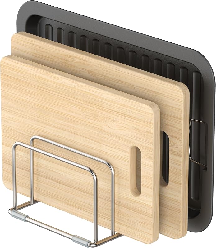 Soporte tabla cortar acero inox 304 organizador