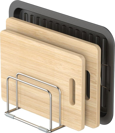 Soporte tabla cortar acero inox 304 organizador