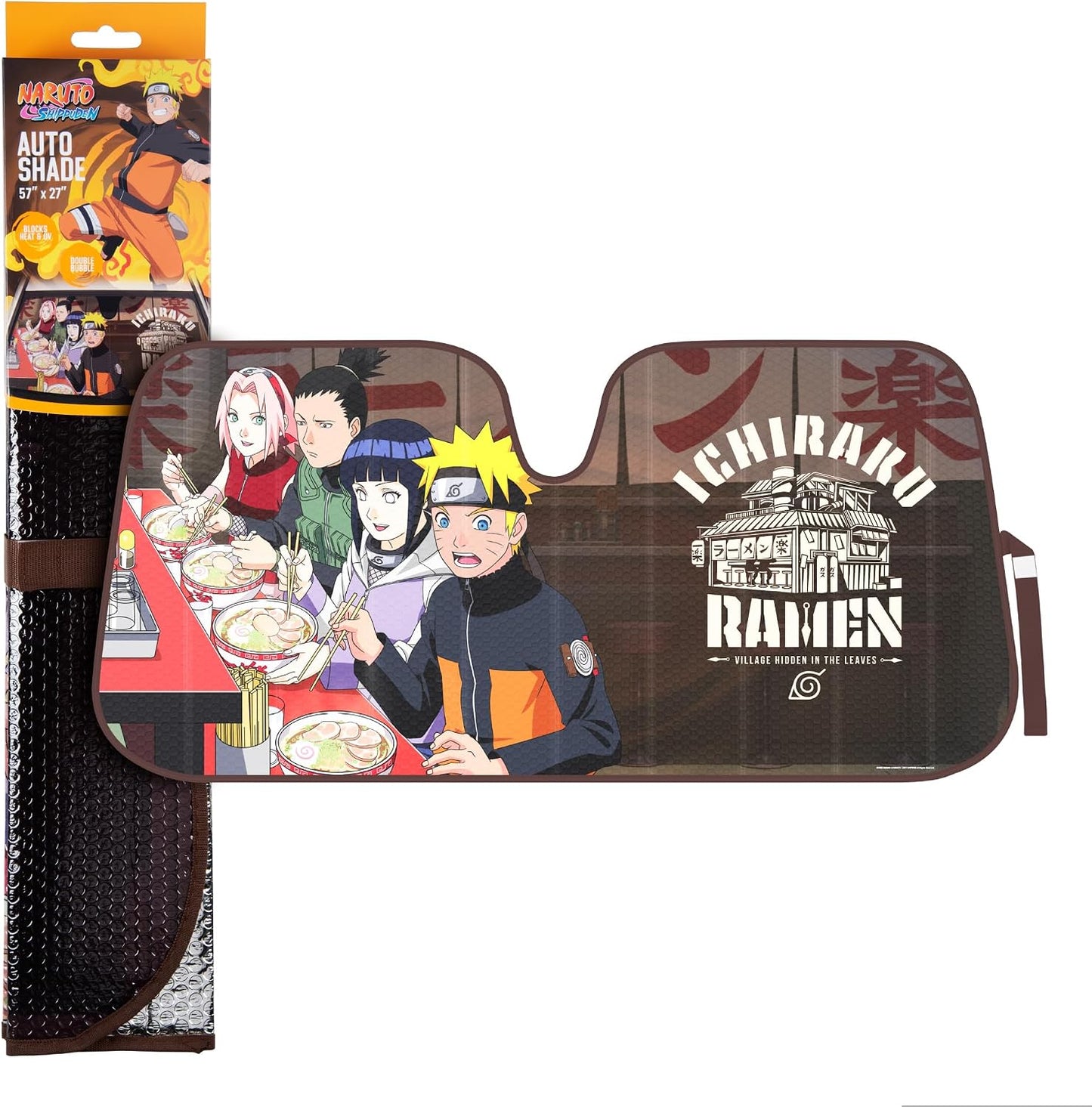 Parasol para parabrisas Naruto Akatsuki oficial