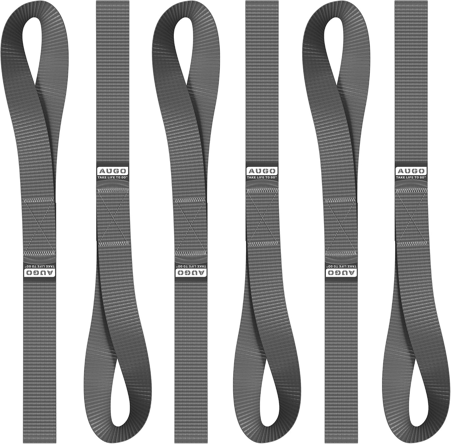 Correas amarre bucle suave 1500lb paquete 6 ATV UTV